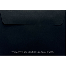 C6 - 114 x 162mm Lessebo Colours Pitch Black 120gsm Envelopes